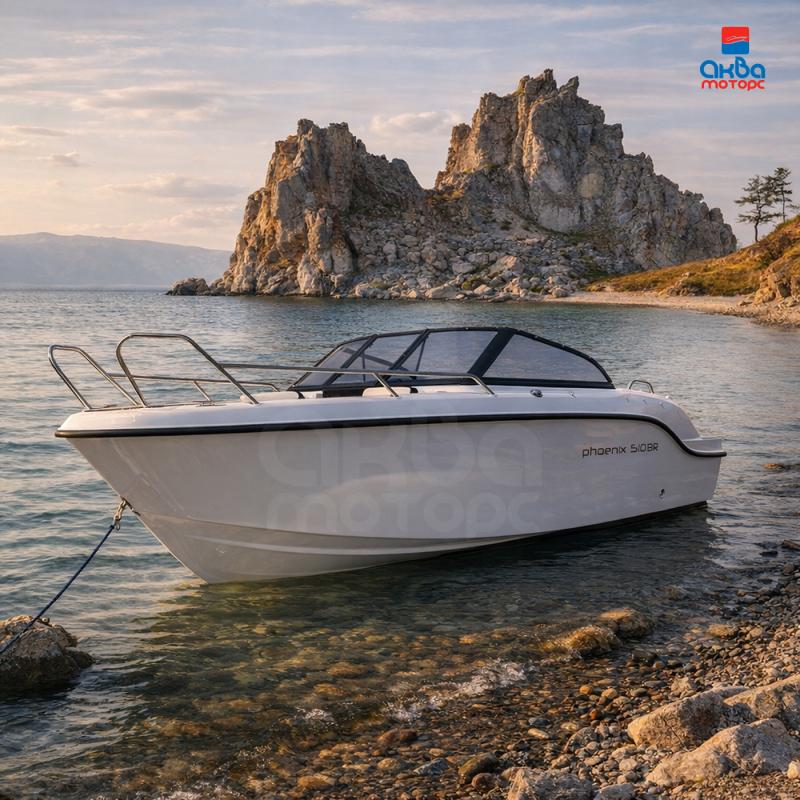 Катер Phoenix 510BR белый