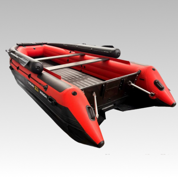 Лодка пвх SOLAR 480 ROSICH Jet Tunnel Expedition, красный