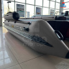 Лодка пвх SOLAR 470 Caravan Super Jet Tunnel с фальшбортом, серый