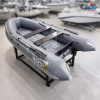 Лодка пвх SOLAR 380 К (оптима), серая