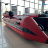 Лодка пвх SOLAR 470 Caravan Super Jet Tunnel с фальшбортом, красный
