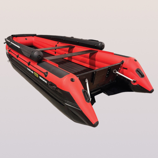 Лодка пвх SOLAR 500 ROSICH Jet Tunnel Expedition, красный