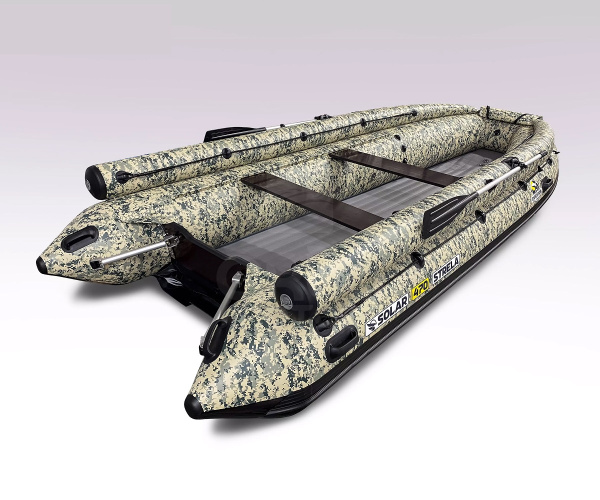 Лодка пвх SOLAR 470 Strela Jet Tunnel (expedition), пиксель