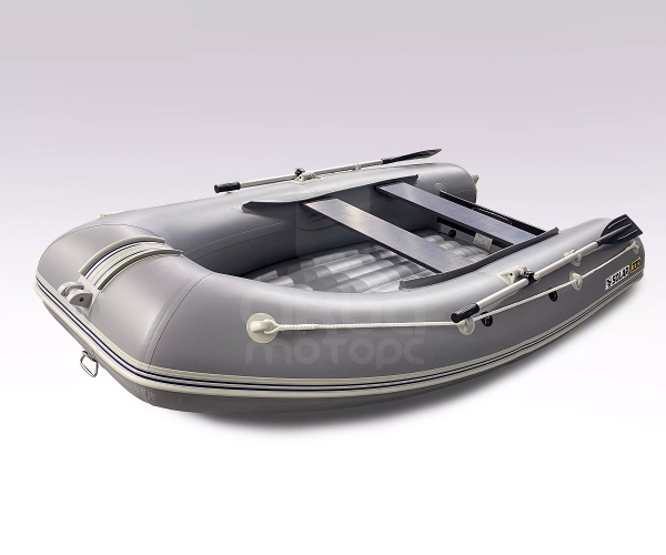 Лодка пвх SOLAR 330 К (оптима), серый